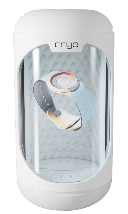Cápsula Cryo con producto