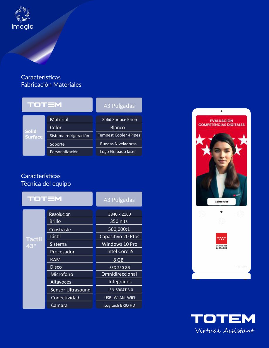 Tótem virtual assistant